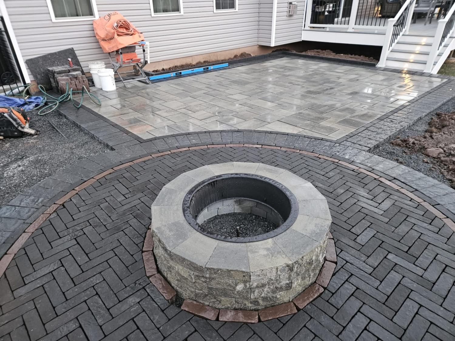 Custom Brick Paver Fire Pit in Geneva, IL: A Stunning Backyard Upgrade Thumbnail