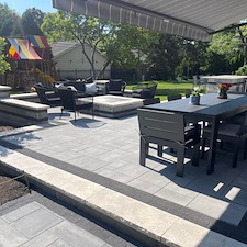 This-Wheaton-Backyard-Has-It-All-Pavers-Fire-Pit-Kitchen-Summer-Vibes 4