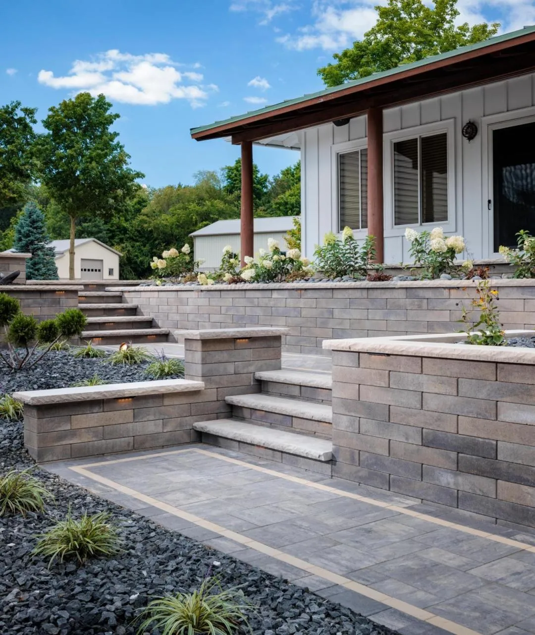 Transforming a Homefront: How Mission Brick Paving Crafted a Neighborhood Gem with Beautiful Pavers Thumbnail